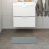 40x60 cm Banyo Paspası Gri MeridyenDukkan İnce 40x60 cm Banyo Paspas Kaydırmaz - 3