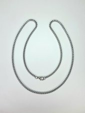 JTAW23ÇEK1077 PASLANMAZ ÇELİK KOLYE ZİNCİRİ ZEUS GEÇMELİ MODEL 3 MM 55 CM PASLANMAZ RENK ATMAZ GARANTİLİ - 5