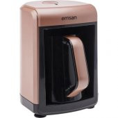 Emsan EMS 600/2126 Kahve Makinesi Bella Gusto Golden Pink - 3