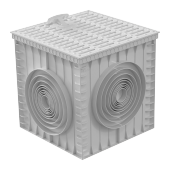 40x40 Rögar Kutusu + Izgaralı Kapak - 1