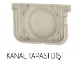 200x145x1000mm Drenaj Kanalı / Plastik Izgara + Oluk + Tapa - 2