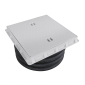 500mm Koruge Boru Uyumlu Çerçeve + Düz Kapak - 1
