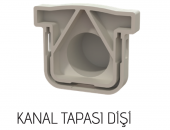 120x90x1000mm Drenaj Kanalı / Plastik Izgara + Oluk + Tapa - 2