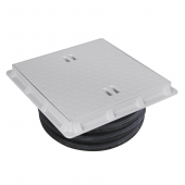 400mm Koruge Boru Uyumlu Çerçeve + Düz Kapak - 1