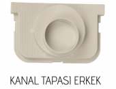 100x60x500 mm Drenaj Kanalı / Plastik Izgara + Oluk + Tapa - 3