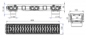 100x60x500 mm Drenaj Kanalı / Plastik Izgara + Oluk + Tapa - 4