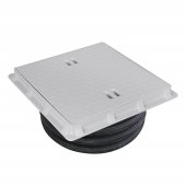 300mm Koruge Boru Uyumlu Çerçeve + Düz Kapak - 1