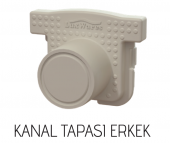 150x100x500mm Drenaj Kanalı / Plastik Izgara + Oluk + Tapa - 3