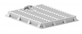 50x50 Rögar Kapağı / Çerçeve + Izgaralı Kapak - 1