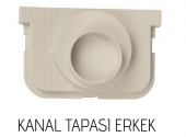 130x60x1000mm Drenaj Kanalı / Plastik Izgara + Oluk + Tapa - 3