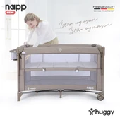 Huggy Napp 6 In 1 Anne Yani Park Yatak Oyun Parkı+Yatak - 7