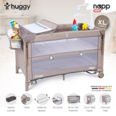 Huggy Napp 6 In 1 Anne Yani Park Yatak Oyun Parkı+Yatak - 4