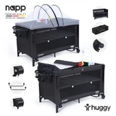 Huggy Napp 6 In 1 Anne Yani Park Yatak Oyun Parkı+Yatak - 3