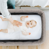 Huggy Handy Pratik Alüminyum Katlanabilir Portatif Beşik - 9