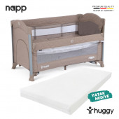 Huggy Napp 8 In 1 Anne Yani Park Yatak Oyun Parkı+Yatak - 1