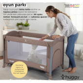 Huggy Napp 8 In 1 Anne Yani Park Yatak Oyun Parkı+Yatak - 8