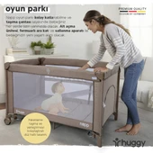 Huggy Napp 6 In 1 Anne Yani Park Yatak Oyun Parkı+Yatak - 8