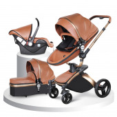 Huggy Egg 6 İn 1 Travel Sistem Bebek Arabası - 10