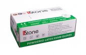 BROKEN STONE PUDRALI LATEX BEYAZ MUAYENE ELDİVENİ SMALL (S) 100 LÜ - 1