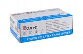 BROKEN STONE PUDRALI LATEX BEYAZ MUAYENE ELDİVENİ LARGE (L) 100 LÜ - 1