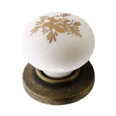 Eymen Düğme Polimer Eskitme Antik Sarı Mobilya Mutfak Çekmece Dolap Dolabı Kulpu Kulbu Kulpları - 1