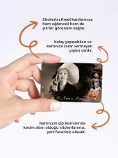 Marilyen Kredi Kartı Kaplama Stickeri Papara, Tosla, Kredi Kartı Için Uyumlu - 8