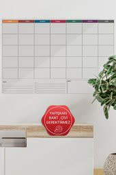 Evbuya Monthly Planner Akıllı Kağıt thumbnail 3