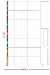 Evbuya Monthly Planner Akıllı Kağıt thumbnail 4