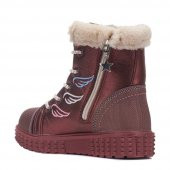 Albishoes Kids Kürklü Renkli Kız Çocuk Postal Bot - 2