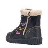 Albishoes Kids Kürklü Renkli Kız Çocuk Postal Bot - 6