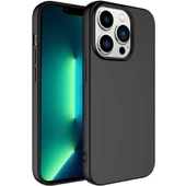 Vendas iPhone 14 Pro Max Uyumlu (14 Pro Max) Bisoft Serisi Soft Yumuşak Rubber Silikon Kılıf + Seramik Nano Ekran Koruyucu - 2