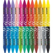 Maped Kolay Tutuş Üçgen Tasarım İlk Pastel Boyam 24 lü Maped Color Peps Oil Pastels Yağlı Pastel Boya - 1