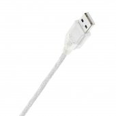 Powermaster 16731 USB 2.0 Şeffaf USB Am/Mini 5 Pin Kablo 5 Metre - 2