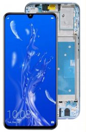 Honor 10 Lite Ful Çıtalı Lcd Ekran Dokunmatik HRY-LX1 MAVİ - 1