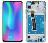 Honor 10 Lite Ful Çıtalı Lcd Ekran Dokunmatik HRY-LX1 MAVİ - 5