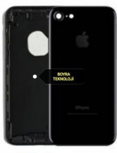 Apple Iphone 7 Plus Jet Black Boş Kasa Kapak 7G Plus  SÜPER KALİTE - 2