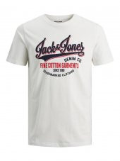 Jack Jones Logo Erkek Tişört 12199474 - 5