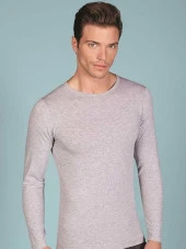 Berrak Erkek Likralı Süprem Uzun Kol Bisiklet Yaka Badi 1025 thumbnail 2