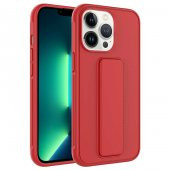 Apple iPhone 14 Pro Max Kılıf Qstand Katlanabilir Standlı Kılıf - 5