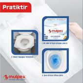 Mulpex Hijyenik Klozet Kapak Örtüsü 2 Pkt. : 500 Adet (100 Selüloz) - 5