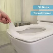 Mulpex Hijyenik Klozet Kapak Örtüsü 2 Pkt. : 500 Adet (100 Selüloz) - 7
