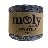 Moly Twisted Metalik Kağıt İp Hasır Çanta Runner Şapka Amerikan Servis 250gr - 12
