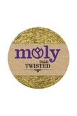Moly Twisted Metalik Kağıt İp Hasır Çanta Runner Şapka Amerikan Servis 250gr - 4