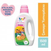Uni Baby Çamaşır Yumuşatıcı, Hipoalerjenik (Pembe), 1500 Ml. X 4 Adet - 1
