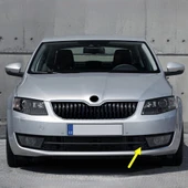 Skoda Octavia 3 A7 2013-2017 Ön Tampon Sol Sis Farı Kapağı 5E0807681 thumbnail 1