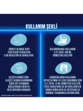 Domestos Çamaşır Suyu Yoğun Kıvamlı Maksimum Hijyen Dağ Esintisi 750 ML X 4 Adet - 6