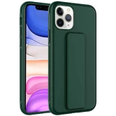 Apple iPhone 11 Pro Kılıf Zore Qstand Katlanabilir Standlı Kılıf thumbnail 3