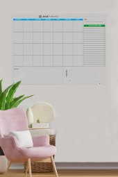 Aylık Planlayıcıolg (özel baskı )- Yapışkansız Tutunan Akıllı Kağıt thumbnail 1