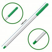 Mulpex Premium Kalite Alüminyum Eloksallı Sap, Vidalı 140 cm. Yeşil - 1