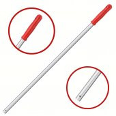 Mulpex Premium Kalite Alüminyum Eloksallı Sap, Delikli 140 cm. Kırmızı - 1